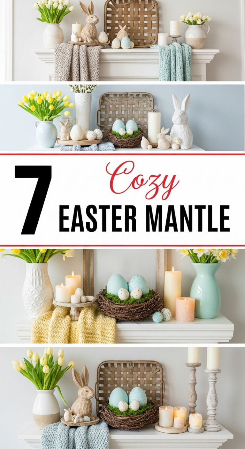 7 Cozy EASTER MANTLE