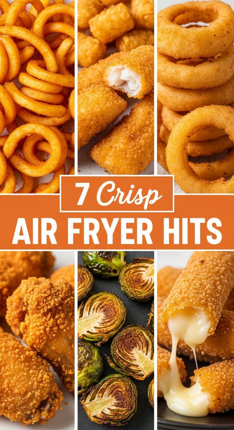 7 Crisp AIR FRYER HITS
