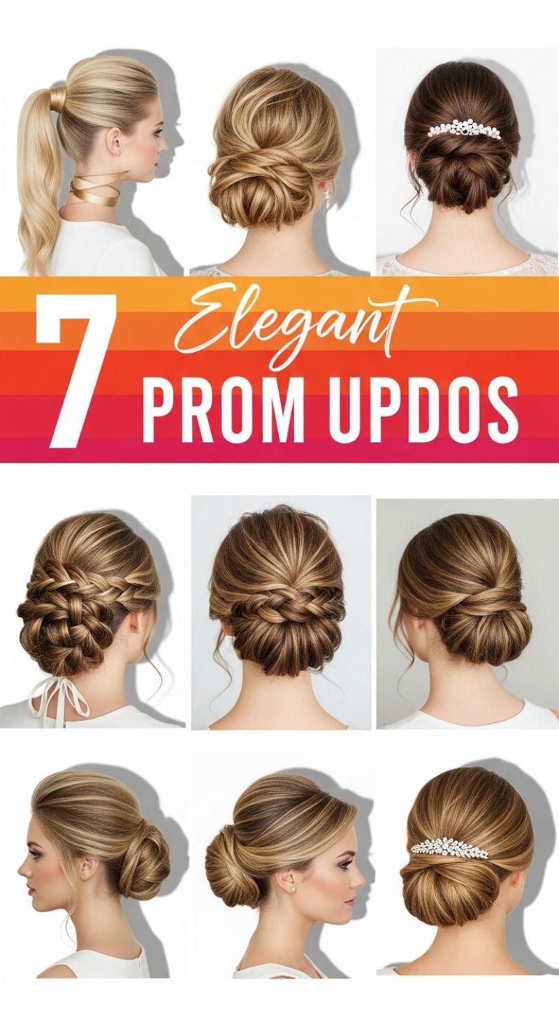 7 Elegant PROM UPDOS