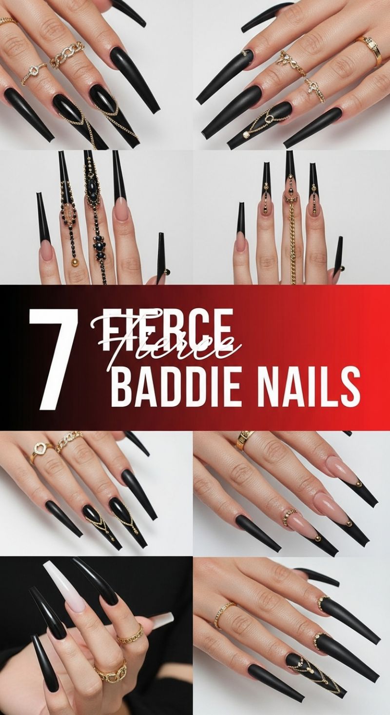 7 FIERCE BADDIE NAILS