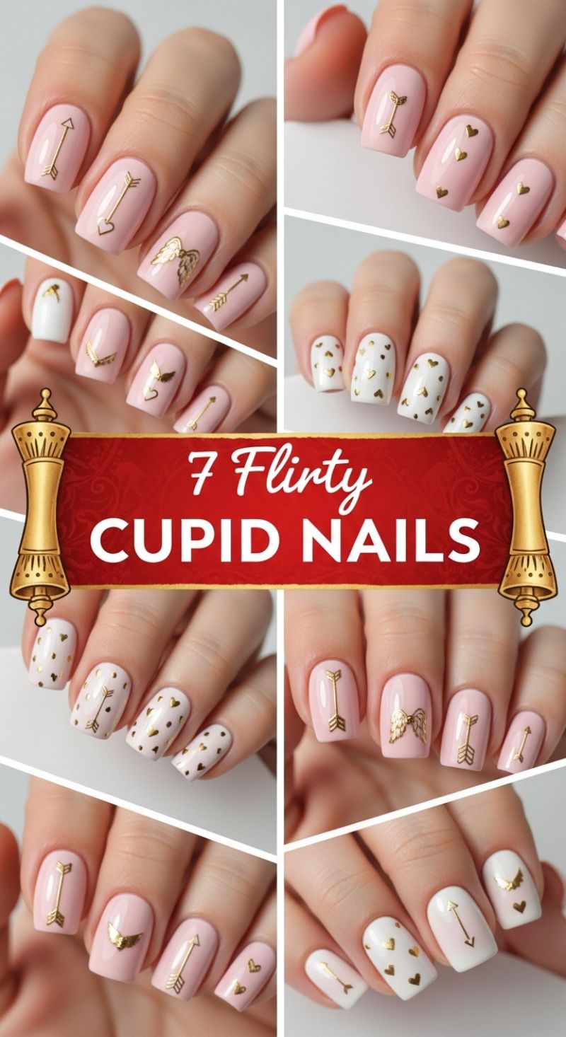 7 Flirty Cupid Nails