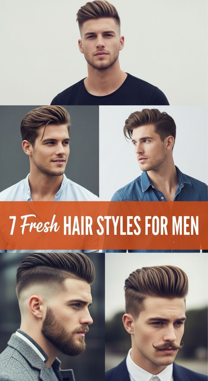 The Ultimate Hairstyle Lookbook: 100+ Stunning Ideas for Every Length, Texture, and Occasion 7 Fresh HAIR STYLES FOR MEN