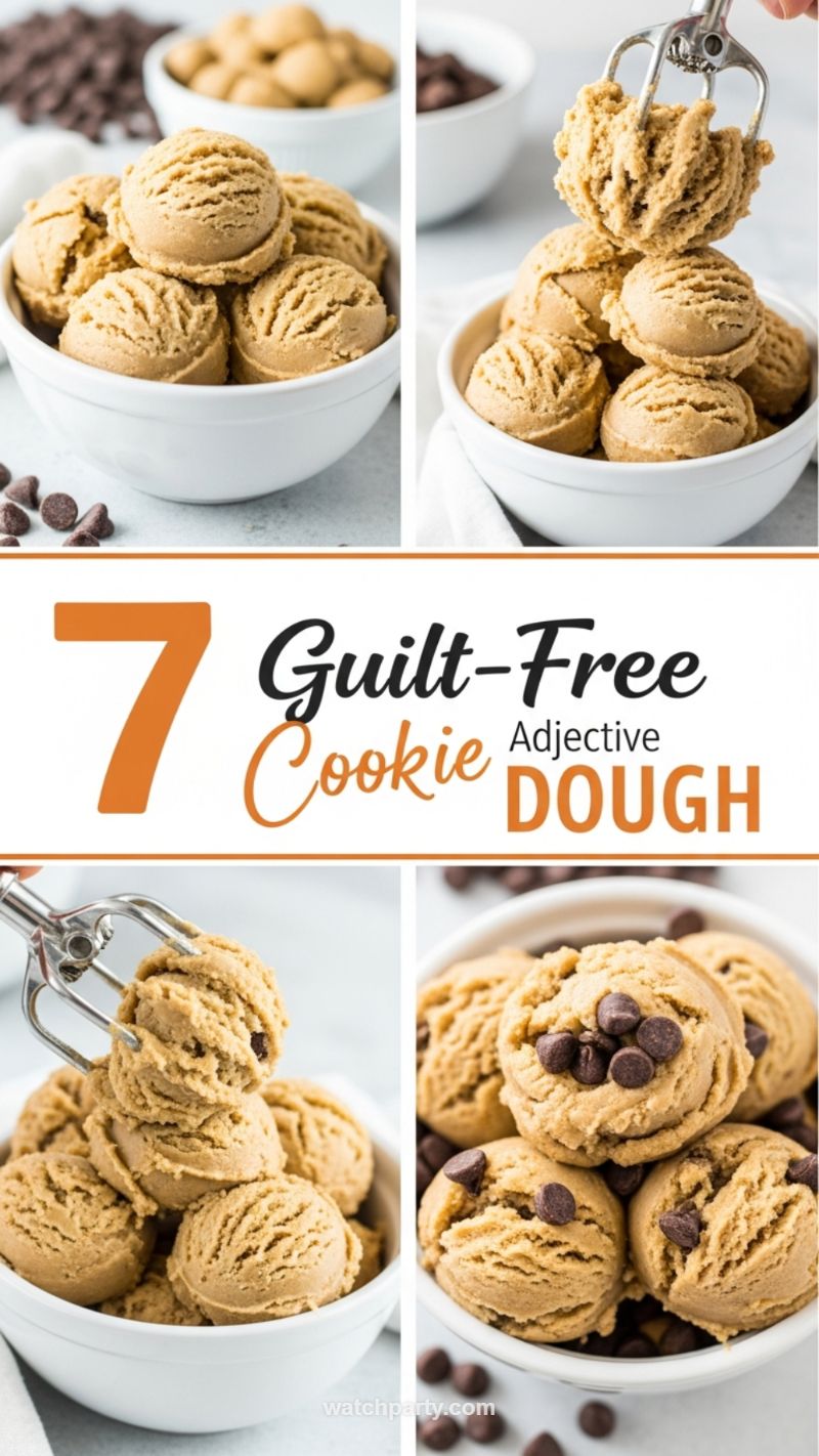 7 Guilt-Free Edible Cookie Dough (Ready in Minutes)