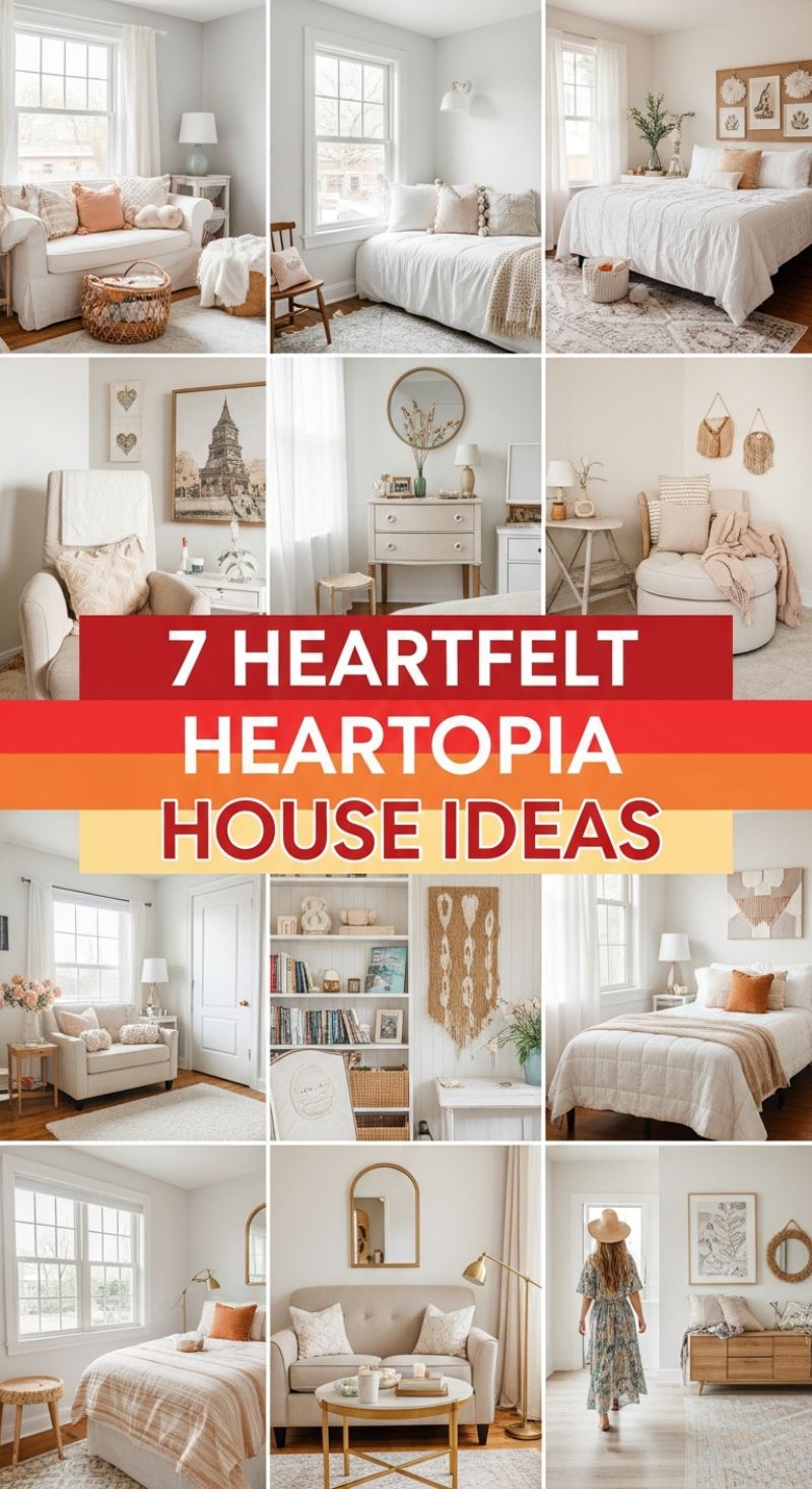 7 HEARTFELT HEARTTOPIA HOUSE IDEAS