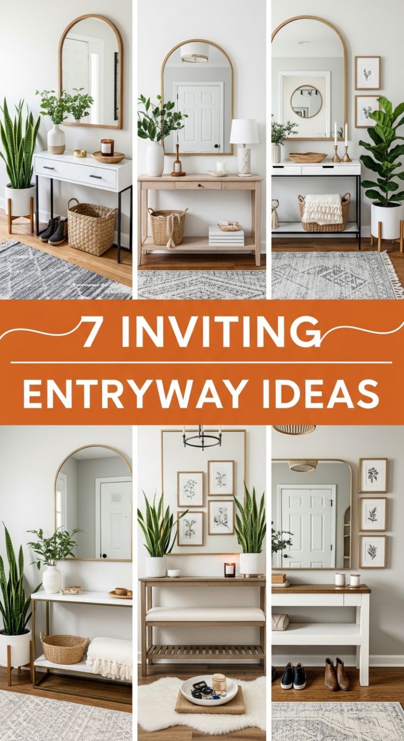7 INVITING ENTRYWAY IDEAS