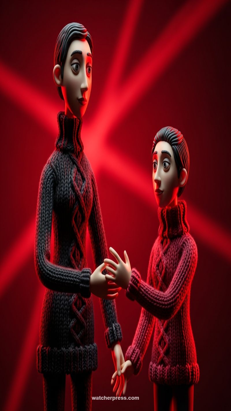 7. Knitwear and Red Light Figures