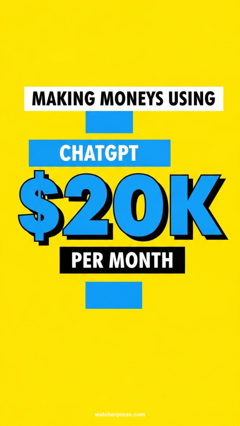 7. Leveraging ChatGPT for High-Volume Content Creation ($20K Per Month Goal)