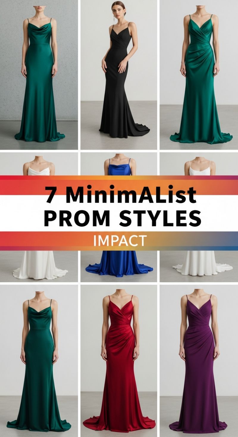 7 Minimalist Prom Styles
