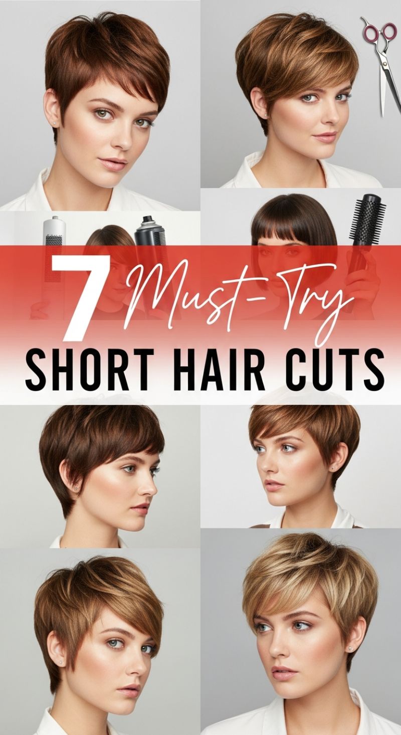 7 Must-Try Short Hair Cuts