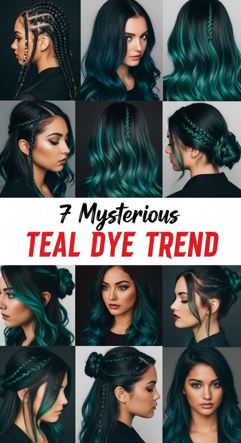7 Mysterious Teal Dye Trend