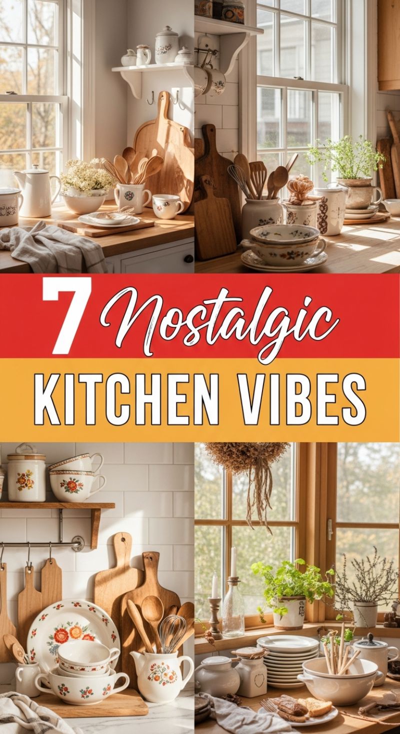 7 Nostalgic Kitchen Vibes