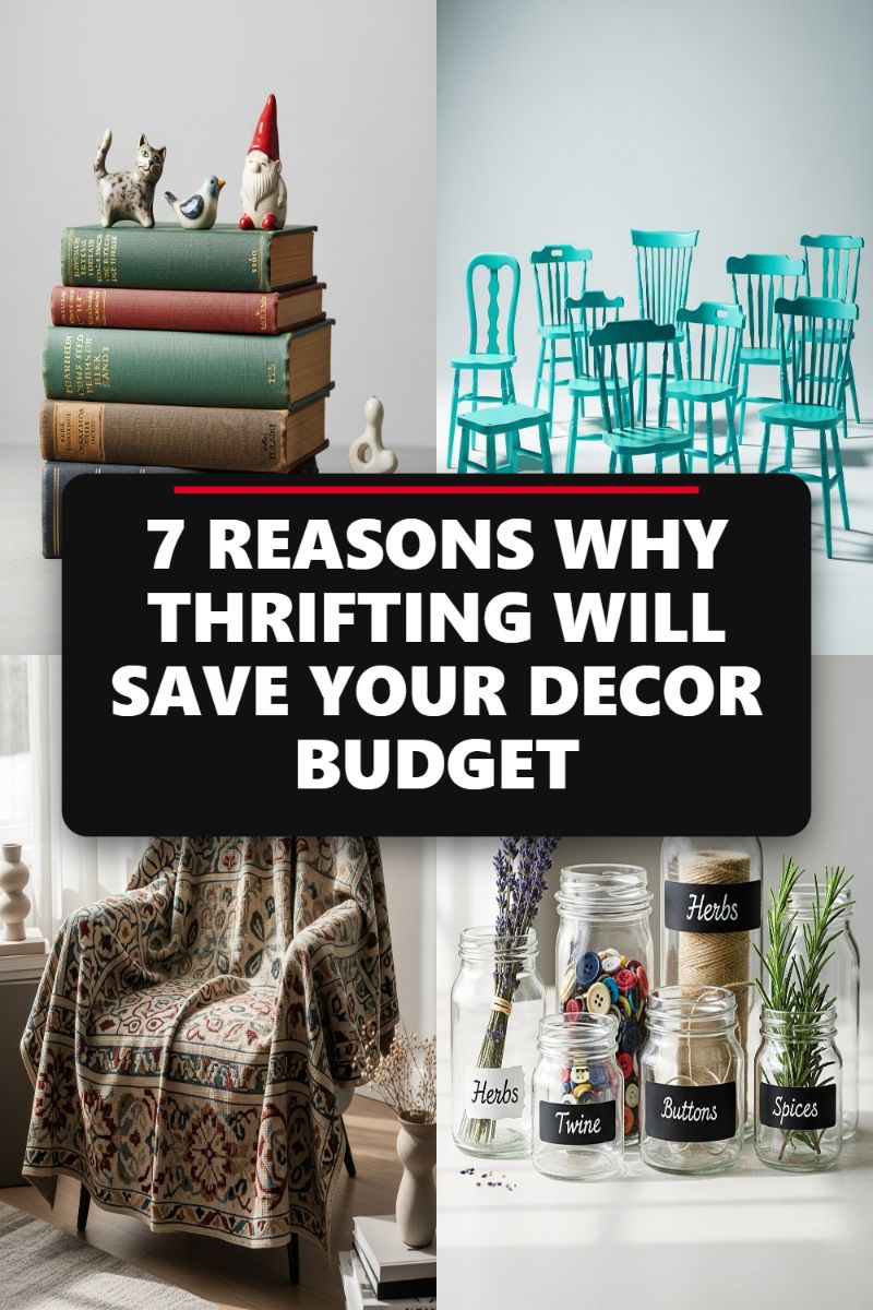 7 REASONS WHY THRIFTING WILL SAVE YOUR DECOR BUDGET
