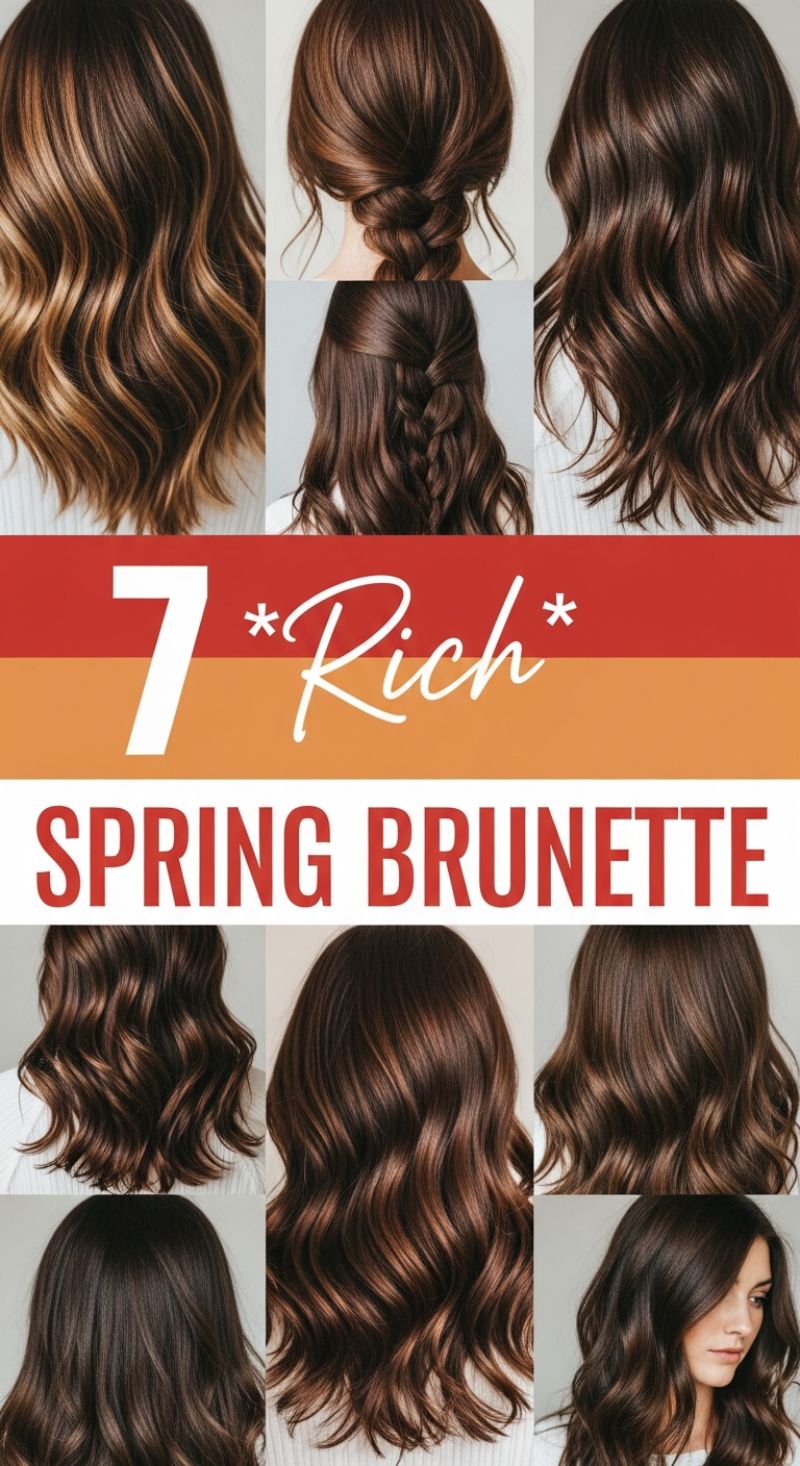 7 Rich Spring Brunette