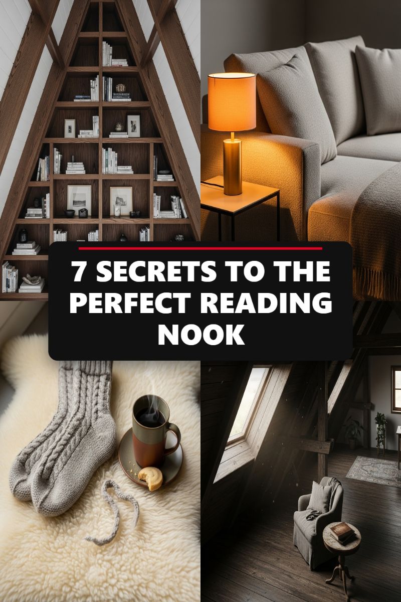 7 SECRETS TO THE PERFECT READING NOOK