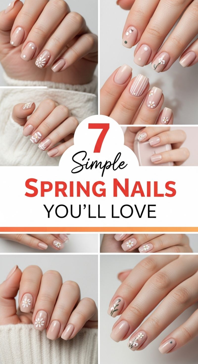7 Simple Spring Nails You'll Love