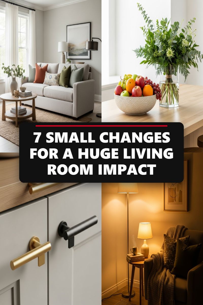 7 Small Changes for a Huge Living Room Impact