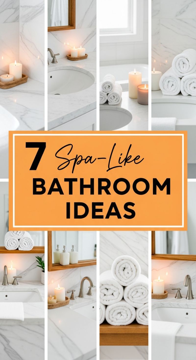 7 Spa-Like Bathroom Ideas