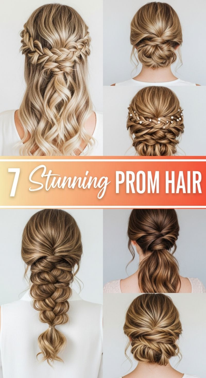 7 Stunning Prom Hair Looks to Dazzle All Night