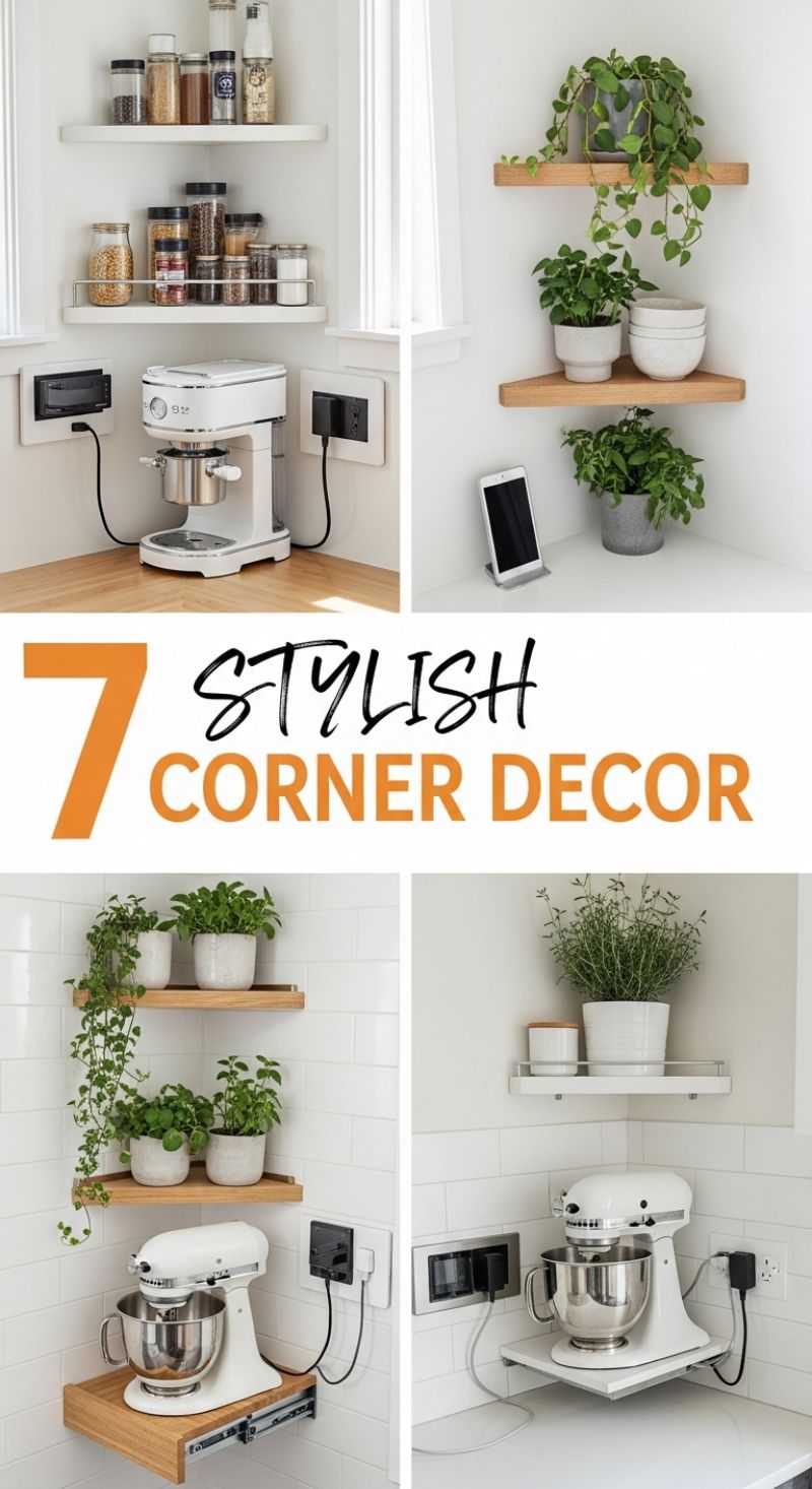 7 Stylish Corner Decor