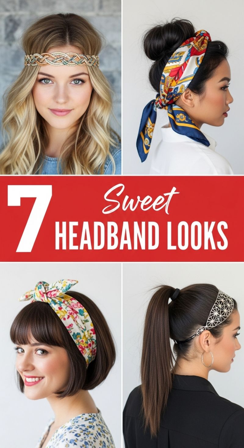 7 Sweet Headband Looks