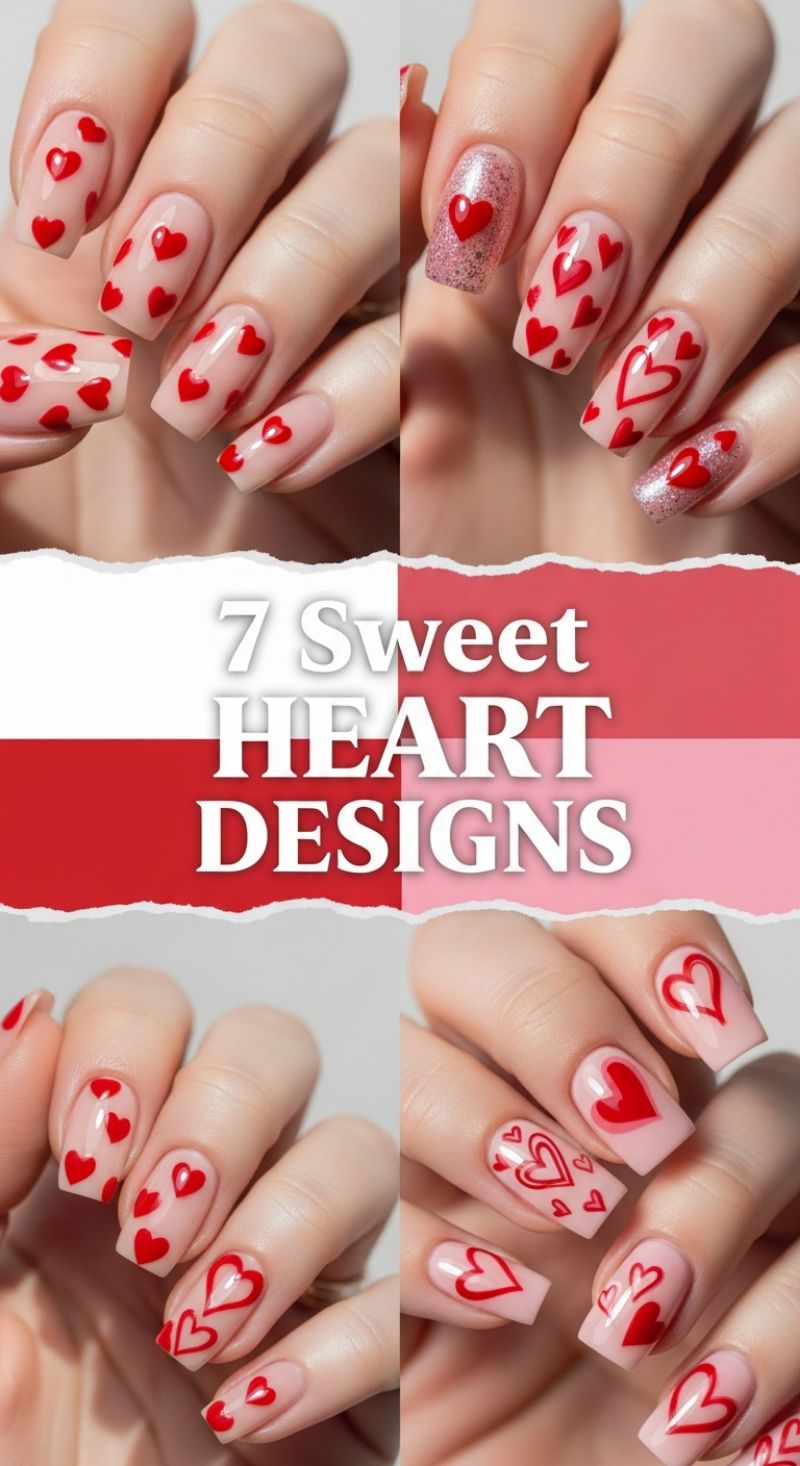 7 Sweet Heart Designs