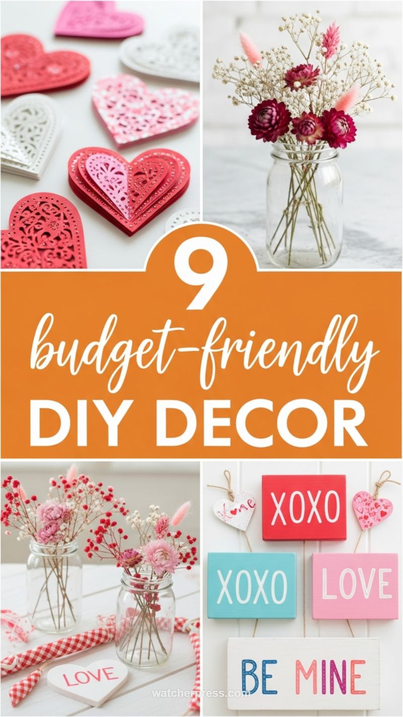 7. The 9 Budget-Friendly DIY Decor Hacks (Heartfelt & Handmade)