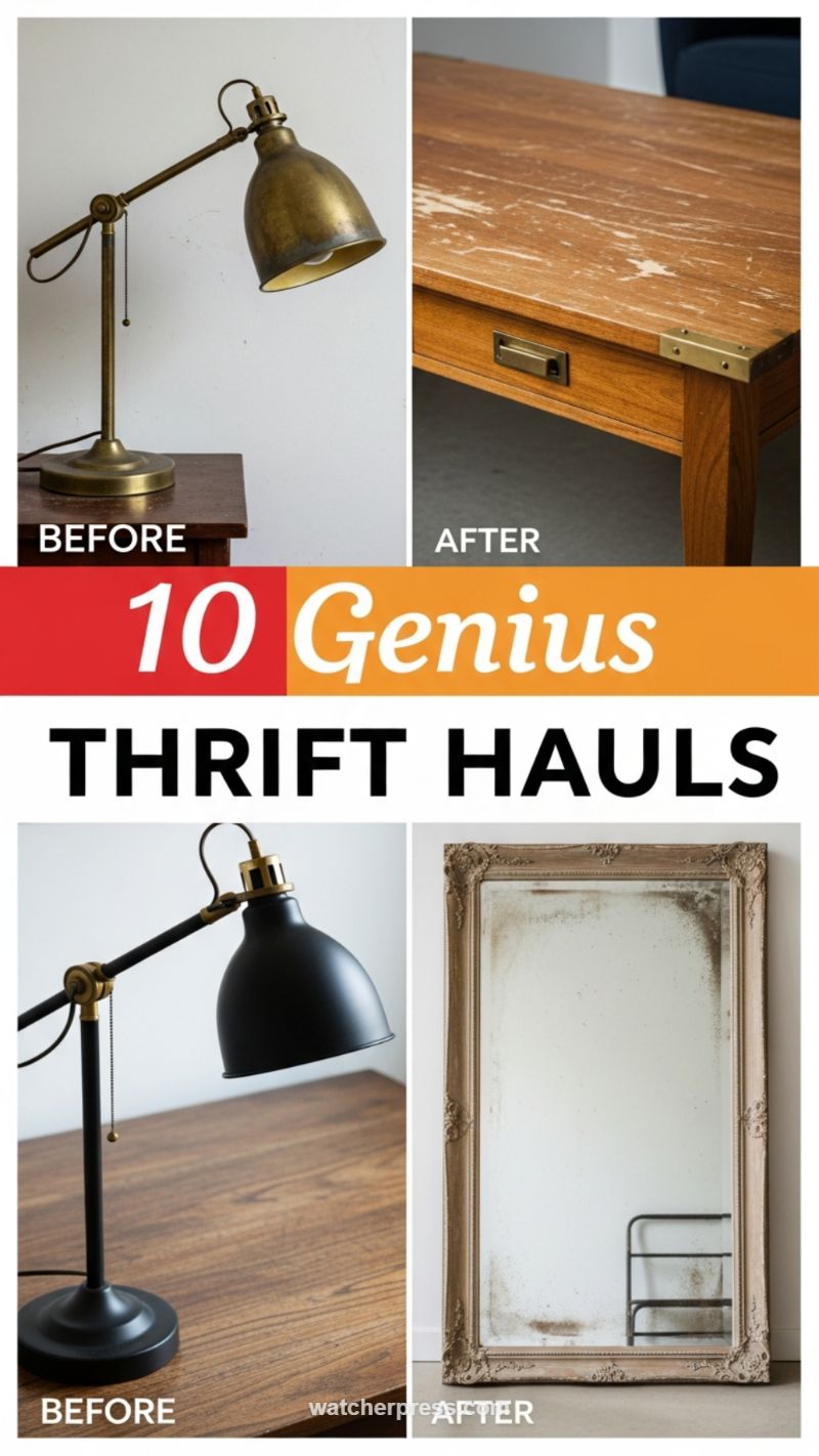 7. Transformative Thrifting: Before & After