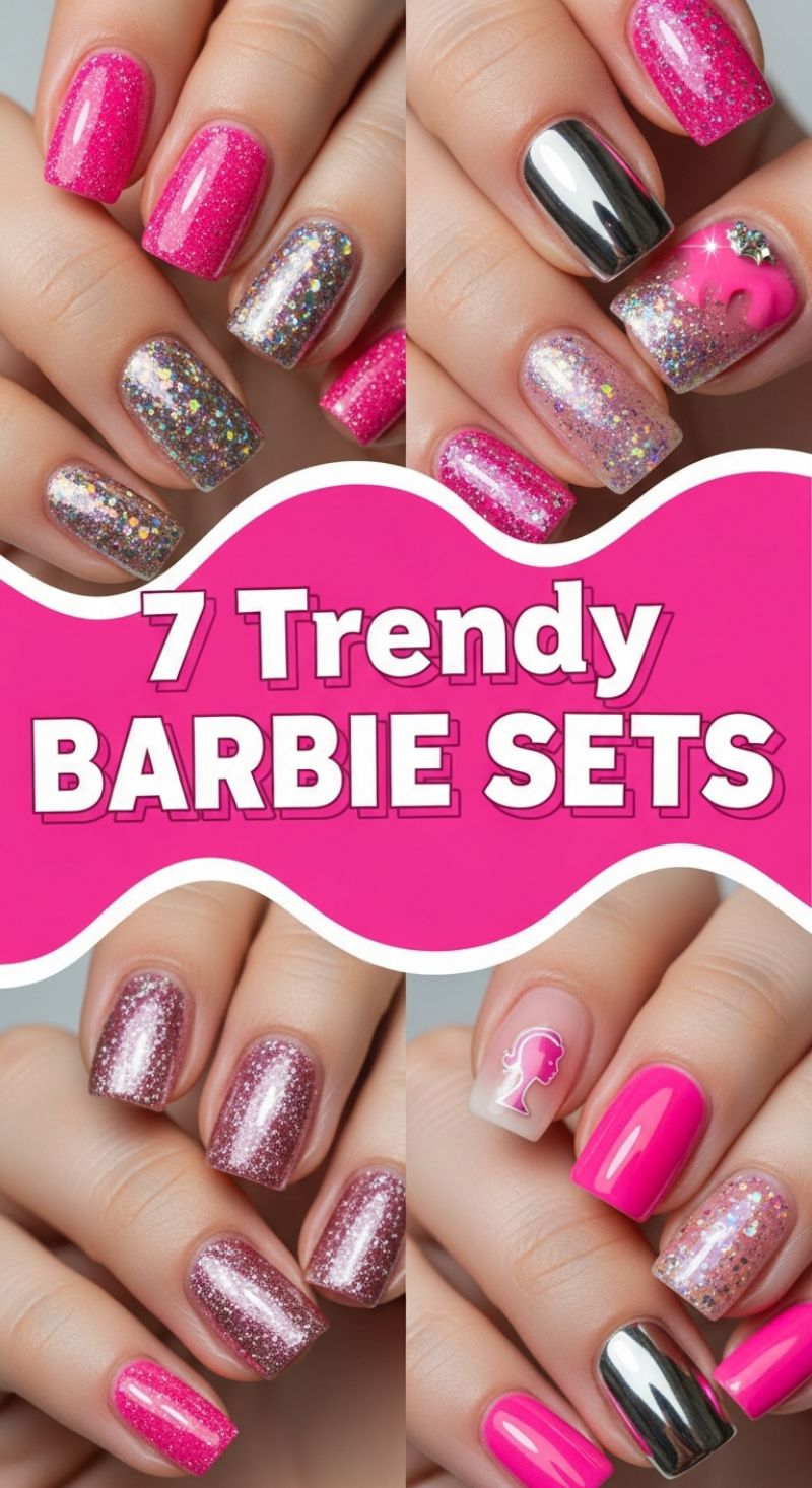 7 Trendy Barbie Sets
