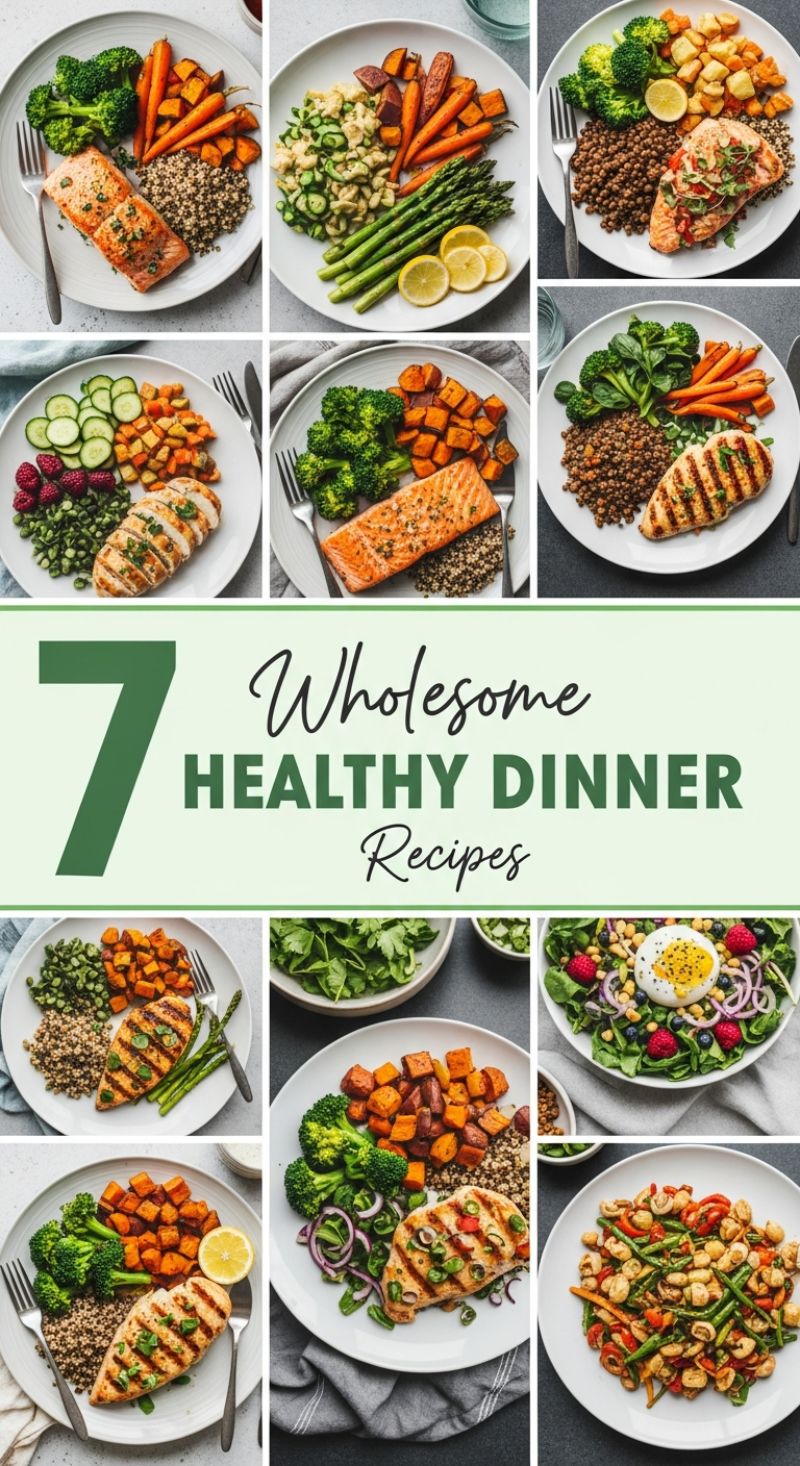 7 Wholesome Healthy Dinner Recipes