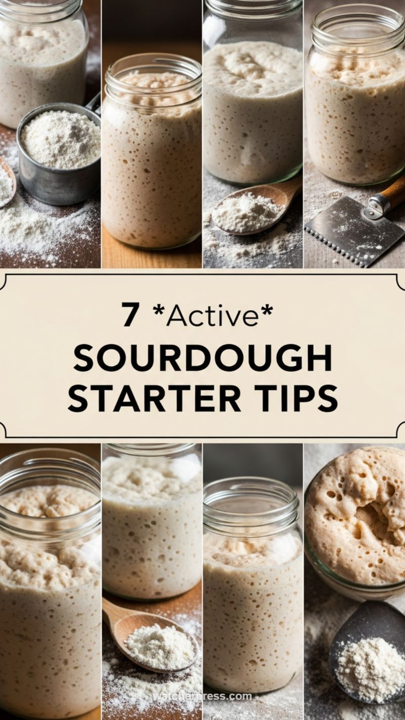 8. 7 Active Sourdough Starter Tips: Nurturing Your Culture