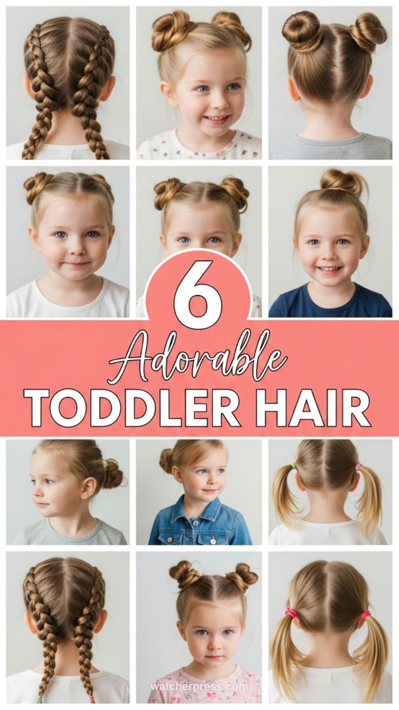 8. Adorable Toddler Hairstyles (6 Adorable Toddler Hair)