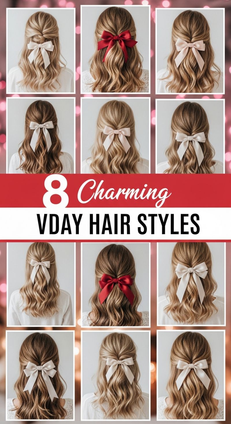 8 Charming VDAY Hair Styles