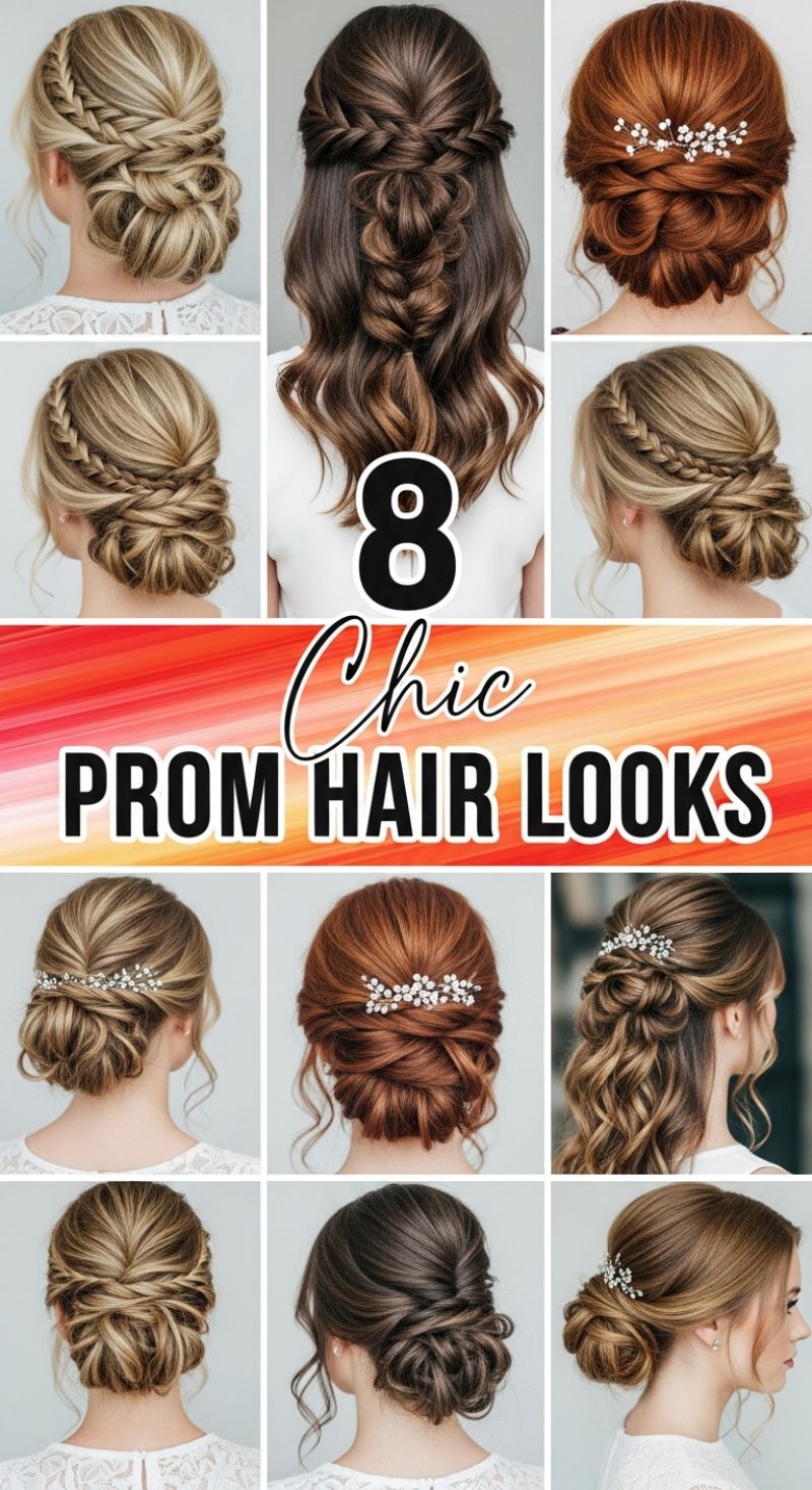8 Chic PROM HAIR LOOKS