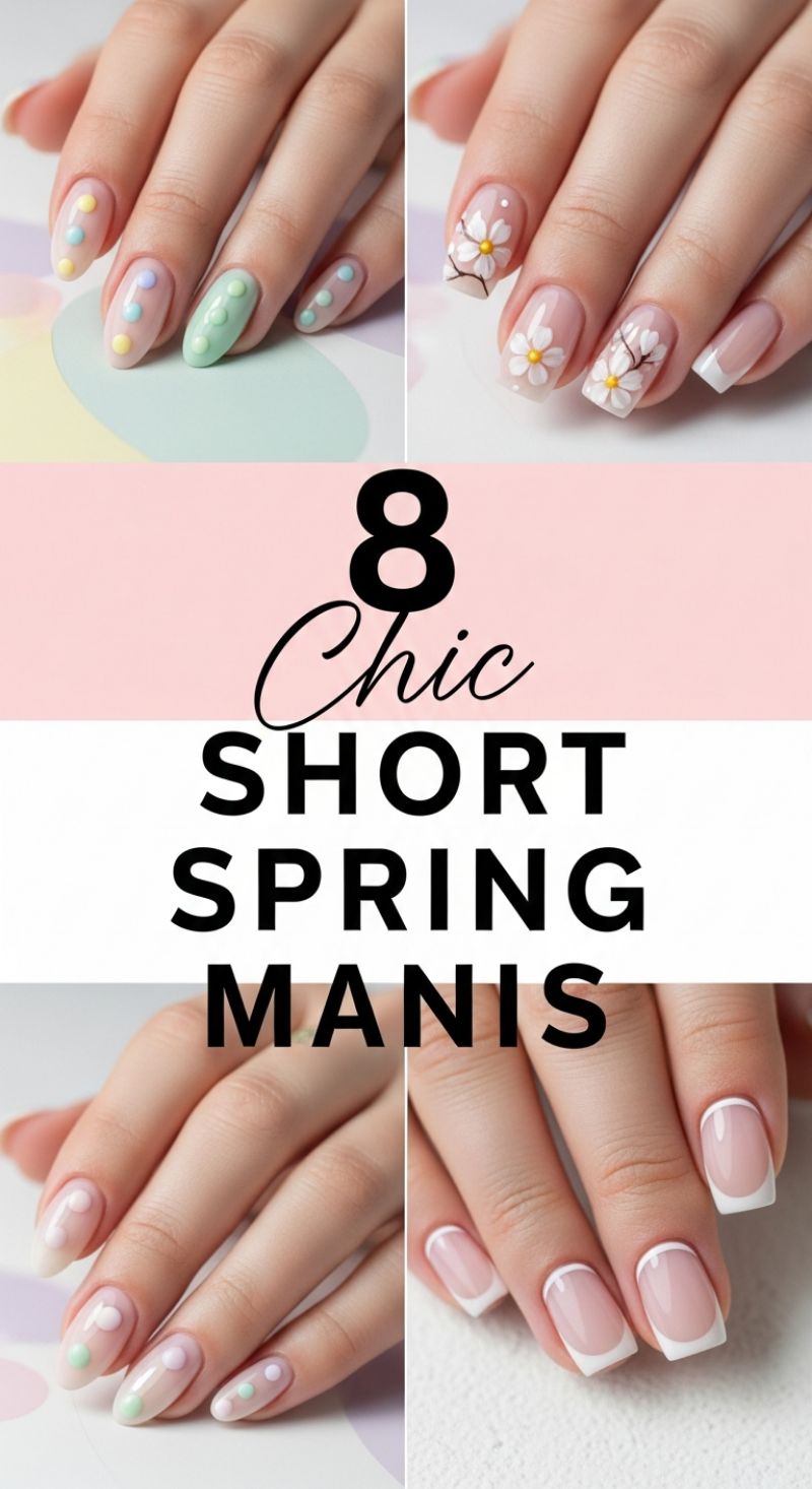 8 Chic Short Spring Manis