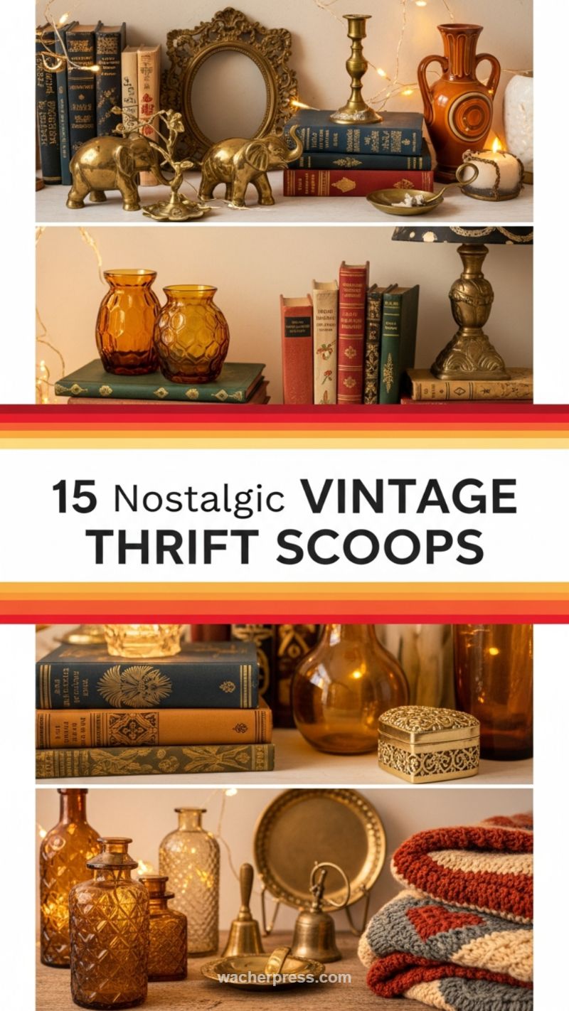 8. Curating Nostalgic Vintage Vignettes