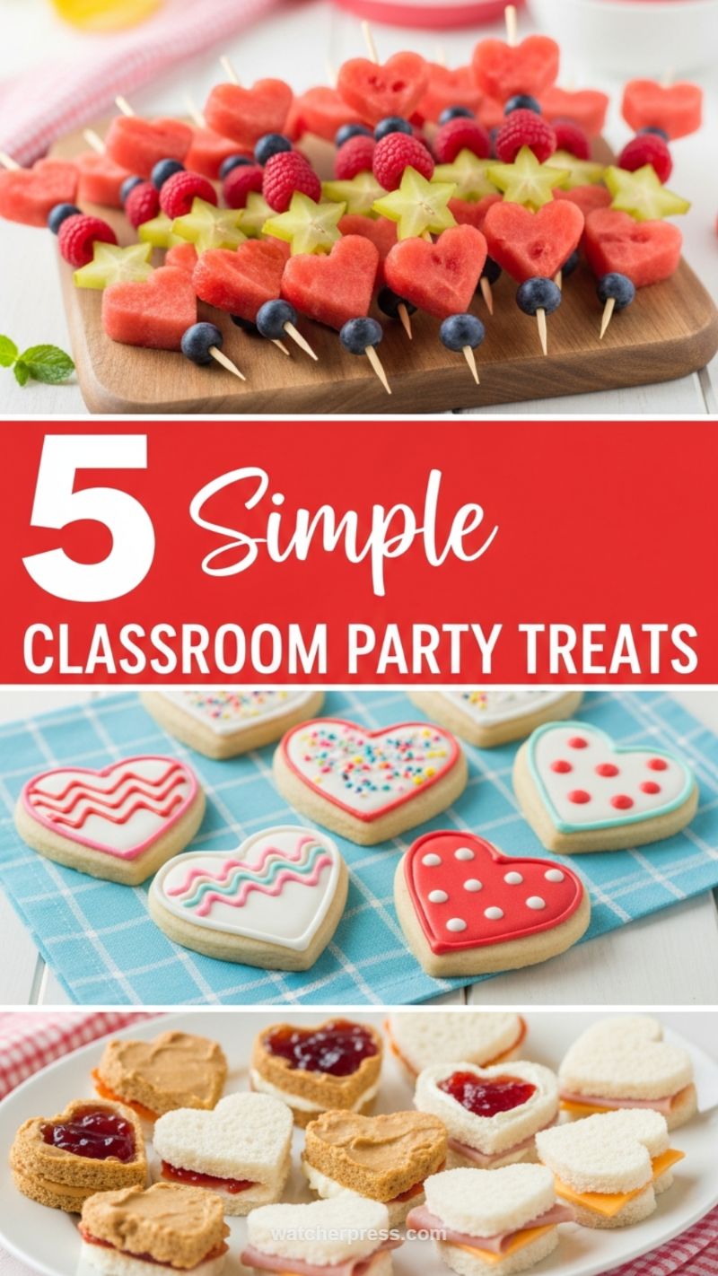 8. Cute Heart-Shaped Food Presentation