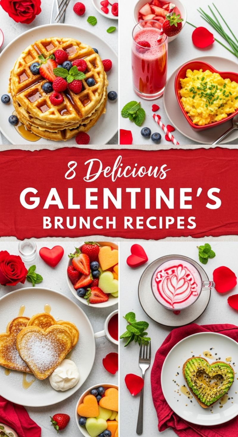 8 Delicious GALENTINE'S BRUNCH RECIPES