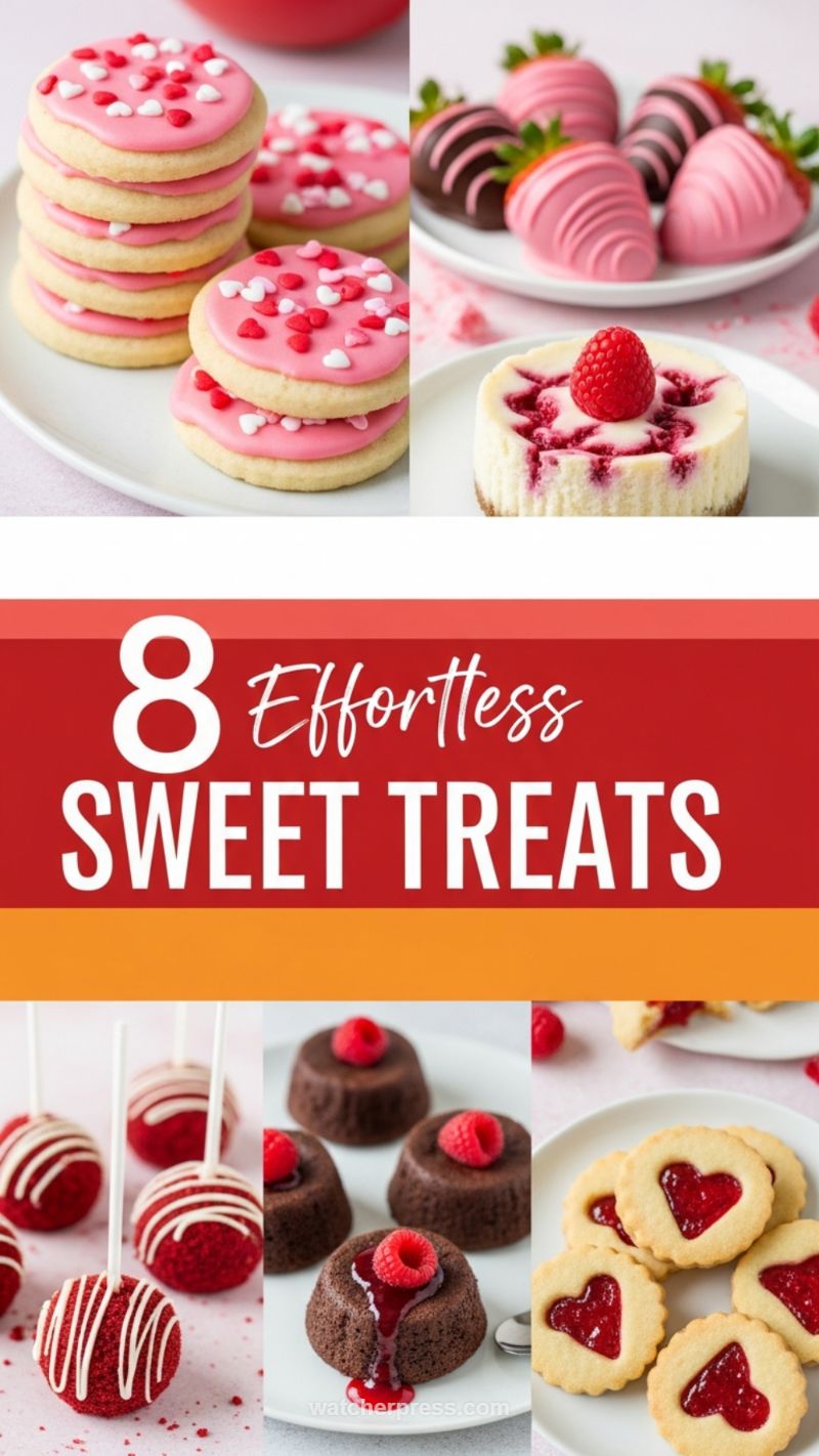 8 Effortless Sweet Treats for the Perfect Indulgence