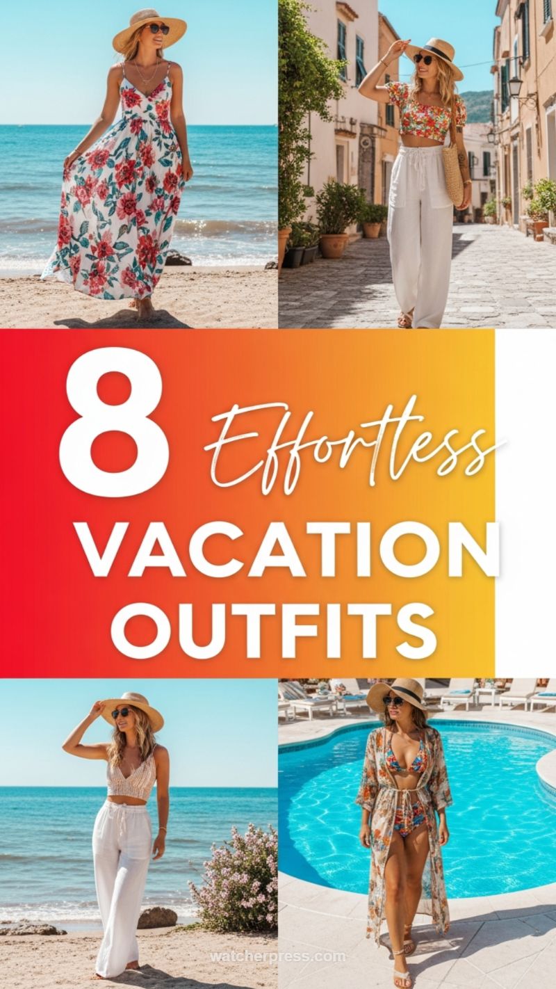 8 Effortless Vacation Outfits: Fabric Focus
