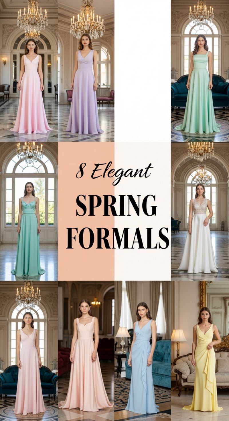 8 Elegant Spring Formals