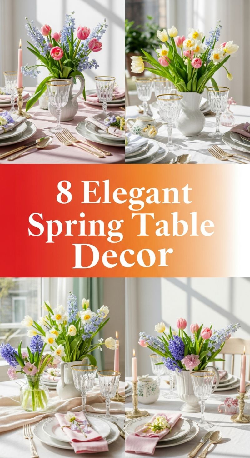 8 Elegant Spring Table Decor