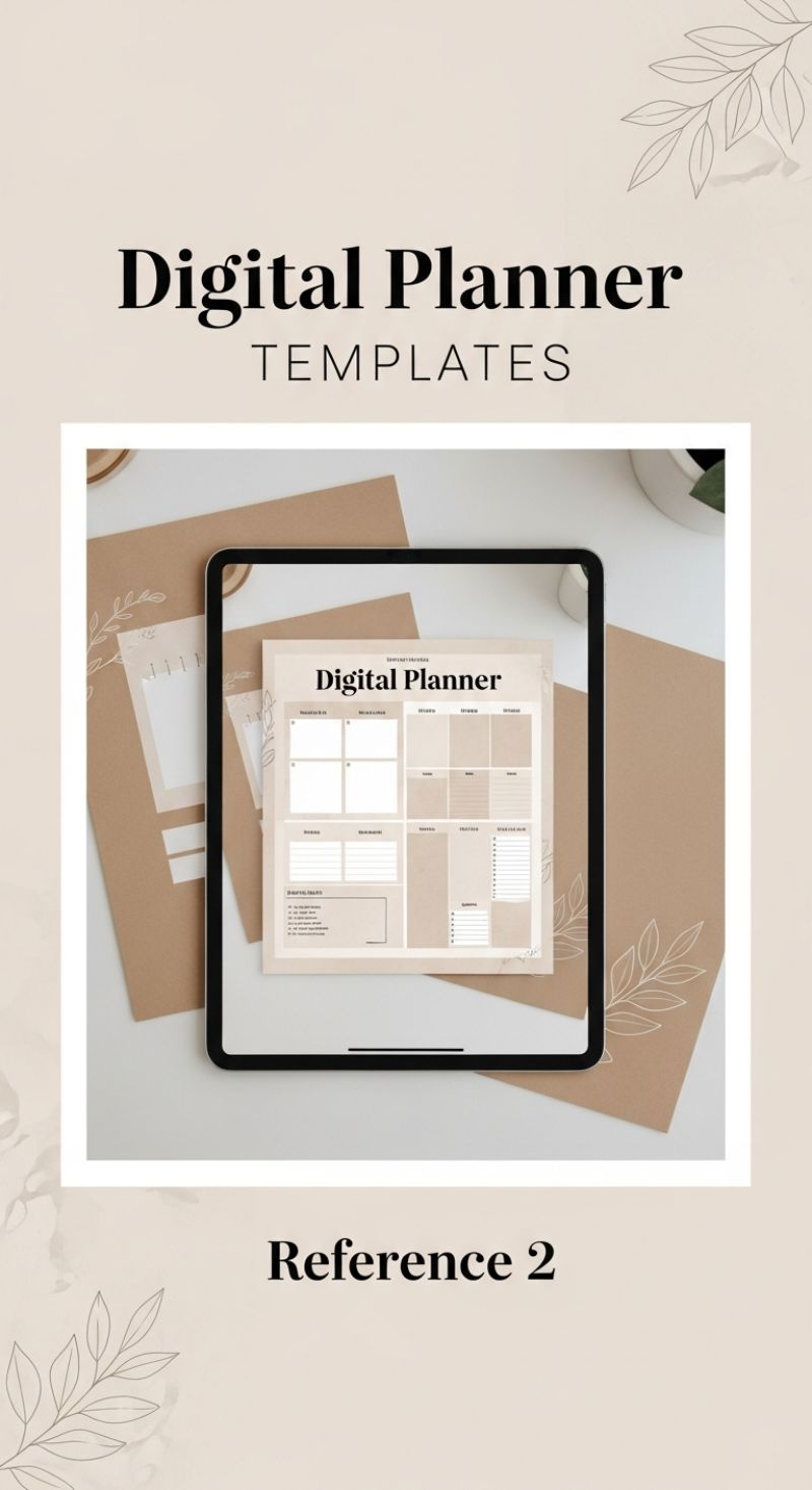 8. Embrace Flexibility with Digital Planner Templates