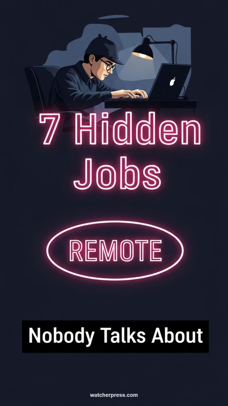8. Exploring Niche and Underrated Remote Jobs (7 Hidden Jobs)