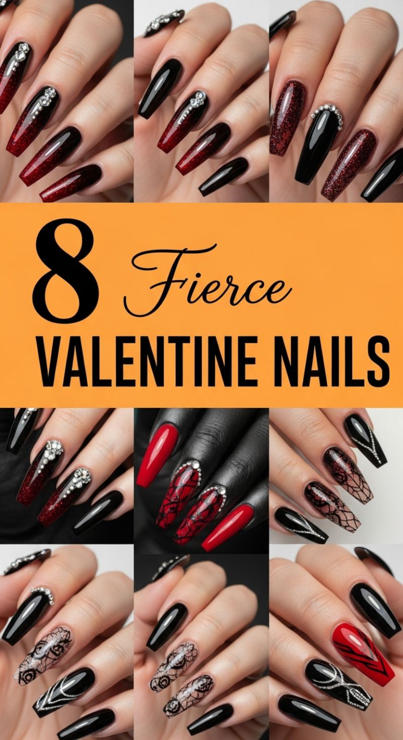 8 Fierce VALENTINE NAILS