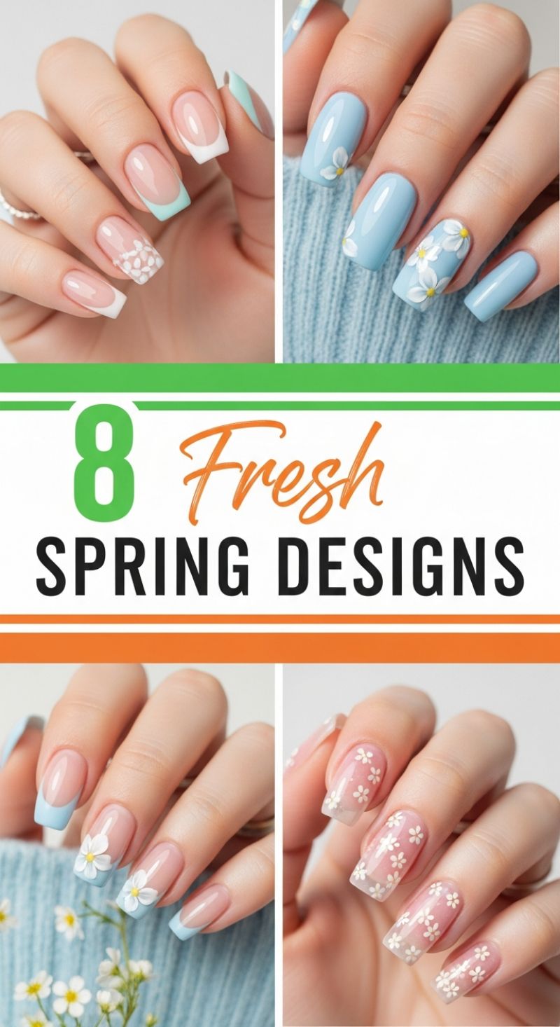 8 Fresh Spring Floral French Designs