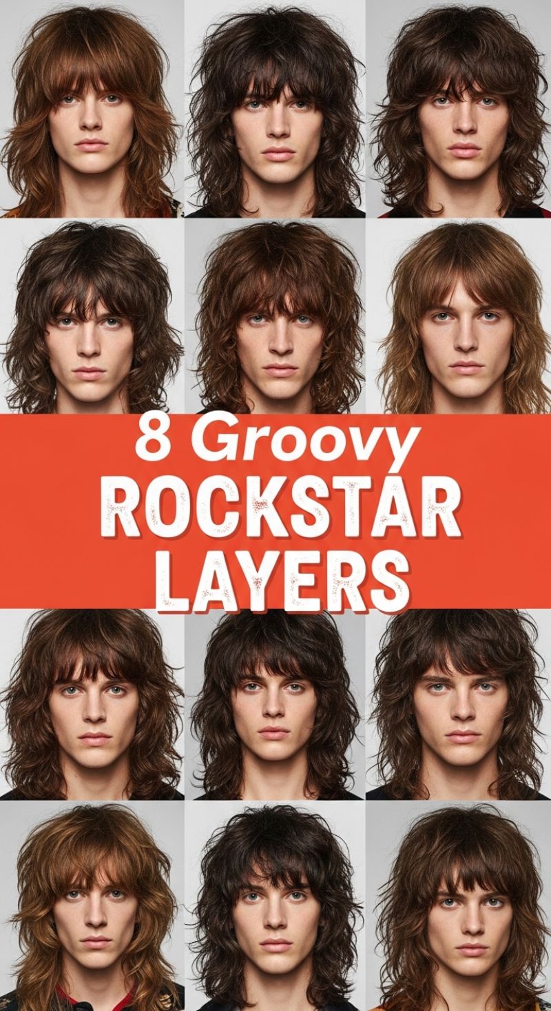 8 Groovy ROCKSTAR LAYERS