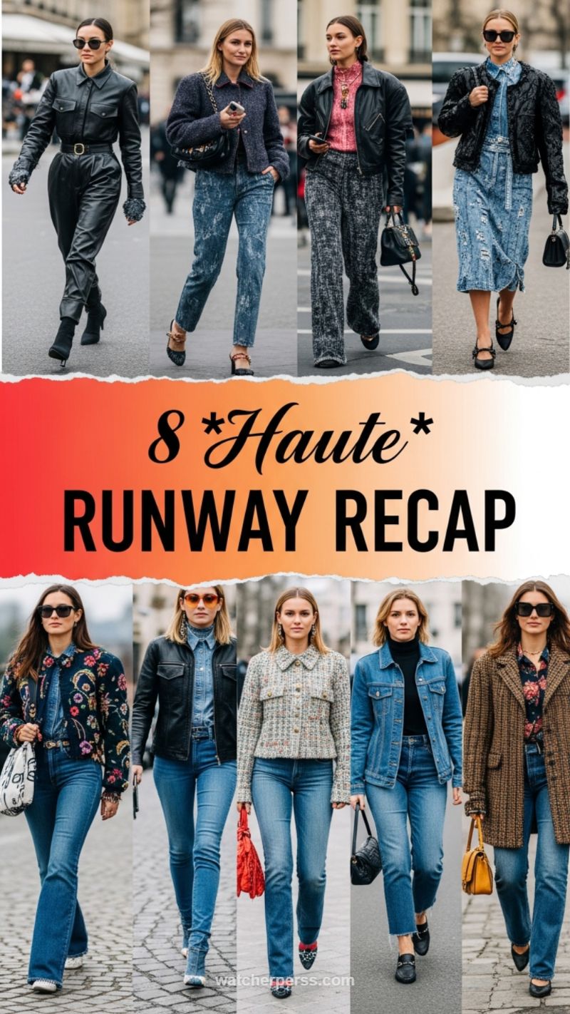 8 Haute Runway Denim Recap