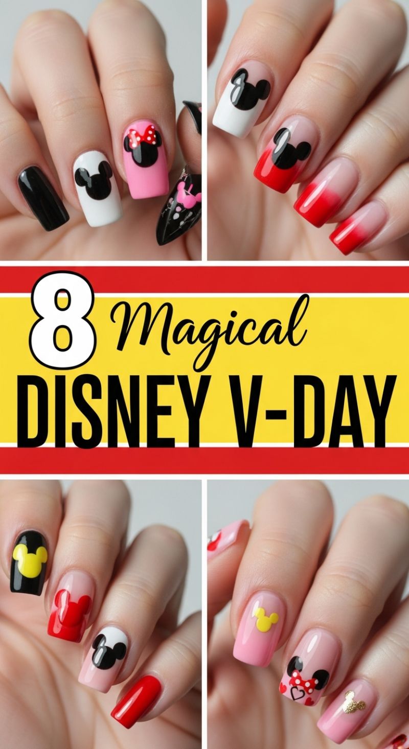 8 Magical Disney V-Day Nails