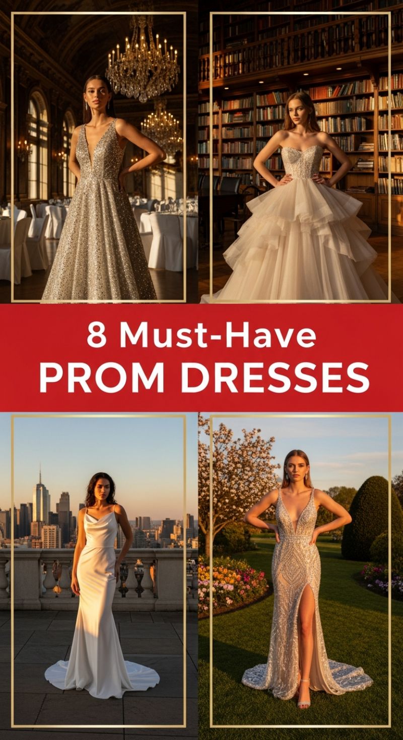 8 Must-Have PROM DRESSES