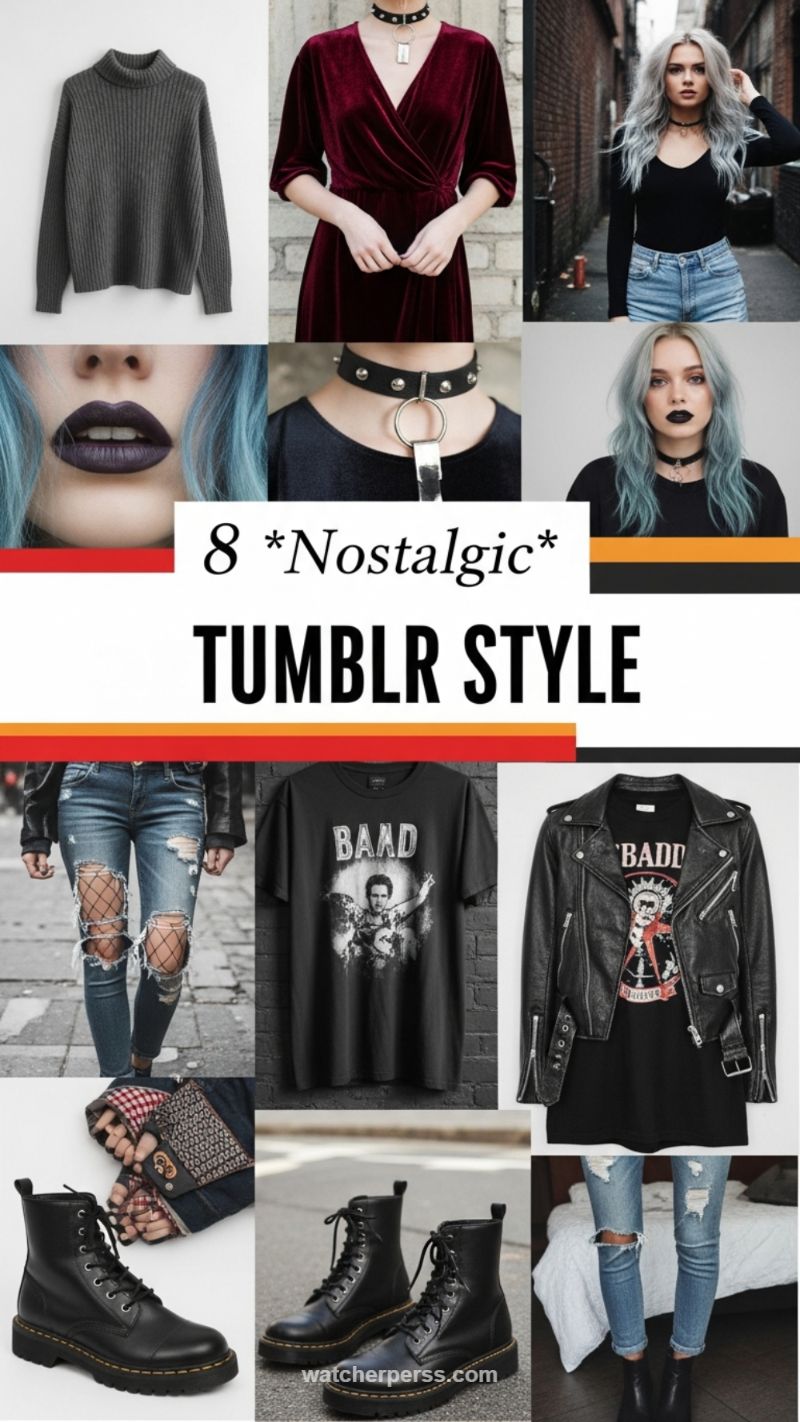 8 Nostalgic Tumblr Grunge Style